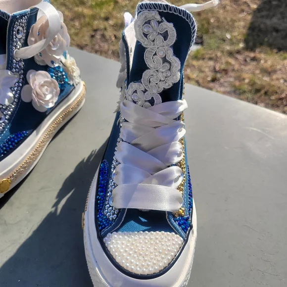 Converse Shoes Bling Sneakers Poshmark